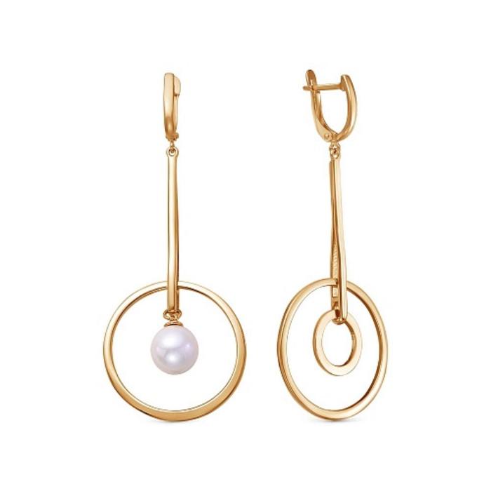 Серьги "Жемчуг" асимметрия, круги, позолота
Серьги "Жемчуг" асимметрия, круги, позолота