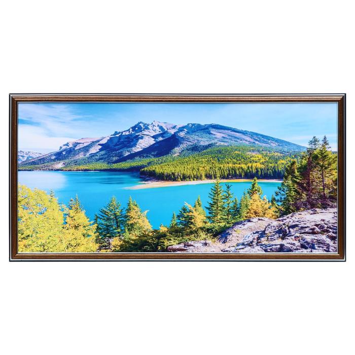 Картина "Озеро в горах" 33х70(36х73) см
Картина "Озеро в горах" 33х70(36х73) см