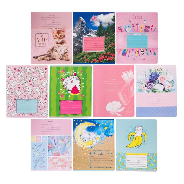 Тетрадь 12 листов в клетку "Девочки", обложка мелованный картон, блок офсет, МИКС
Тетрадь 12 листов в клетку "Девочки", обложка мелованный картон, блок офсет, МИКС