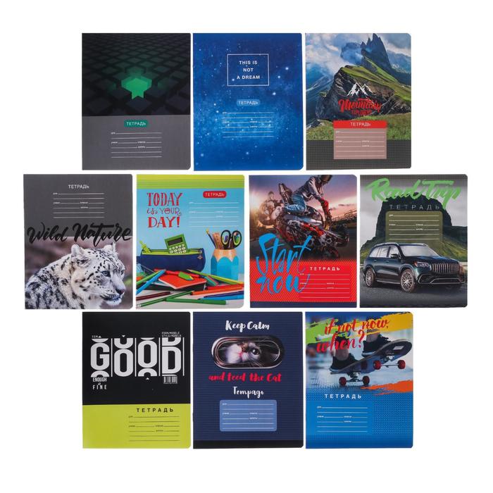 Тетрадь 12 листов в линейку "MIX-10. Мальчики", обложка мелованный картон, блок офсет, МИКС
Тетрадь 12 листов в линейку "MIX-10. Мальчики", обложка мелованный картон, блок офсет, МИКС