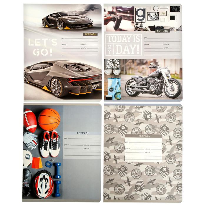Тетрадь 12 листов в линейку "Для настоящих парней", обложка мелованный картон, блок офсет, МИКС
Тетрадь 12 листов в линейку "Для настоящих парней", обложка мелованный картон, блок офсет, МИКС