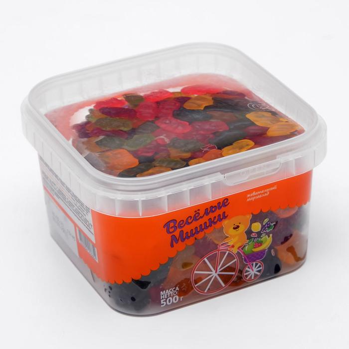 Мармелад жевательный фигурный «Весёлые мишки», 500 г
Мармелад жевательный фигурный «Весёлые мишки», 500 г