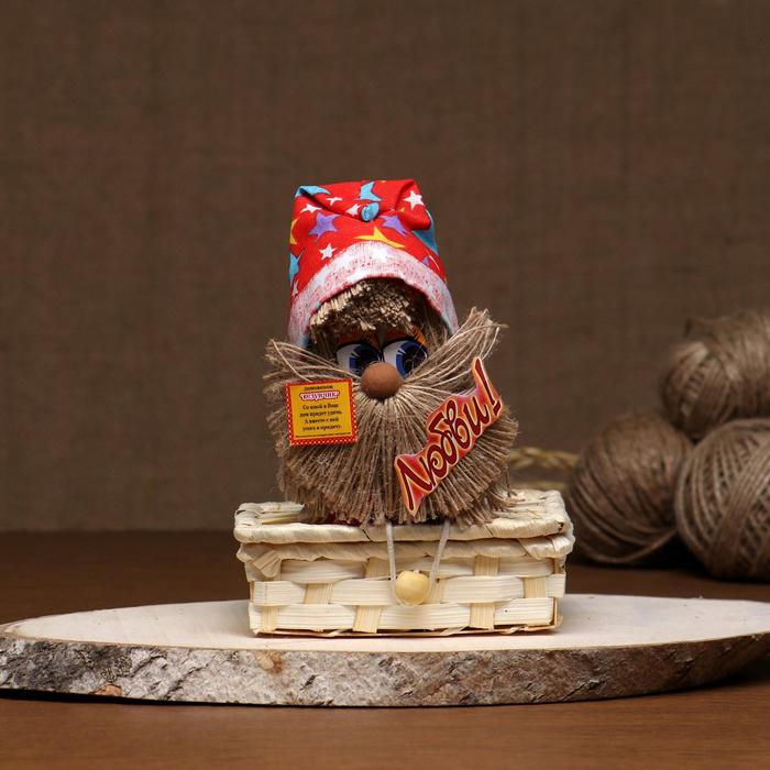 Оберег «Домовой», на шкатулке Любви 14см
Оберег «Домовой», на шкатулке Любви 14см