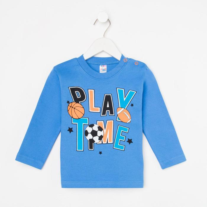 Лонгслив детский Play цвет синий, рост 104 см (4 года)
Лонгслив детский Play цвет синий, рост 104 см (4 года)