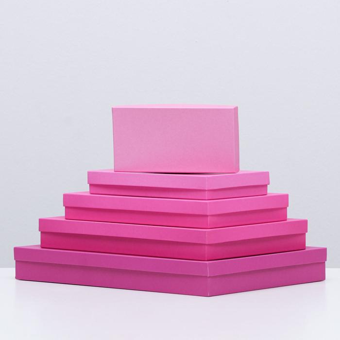 Набор коробок 5 в 1 "Пантон 230", 40 х 30 х 5 - 20 х 10 х 3 см
Набор коробок 5 в 1 "Пантон 230", 40 х 30 х 5 - 20 х 10 х 3 см