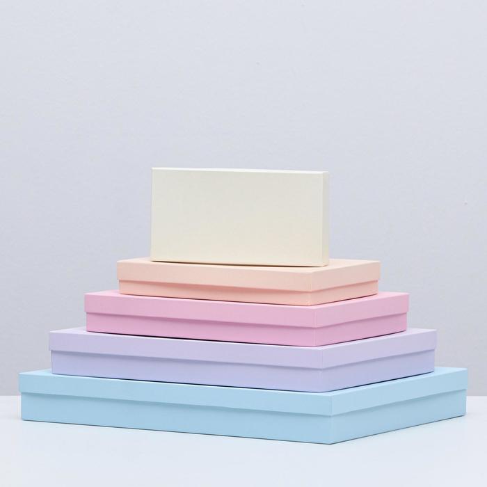 Набор коробок 5 в 1 "Рассвет", 40 х 30 х 5 - 20 х 10 х 3 см
Набор коробок 5 в 1 "Рассвет", 40 х 30 х 5 - 20 х 10 х 3 см