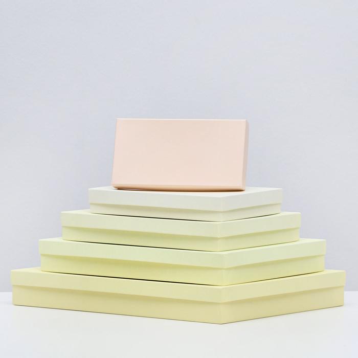 Набор коробок 5 в 1 "Солнечный", 40 х 30 х 5 - 20 х 10 х 3 см
Набор коробок 5 в 1 "Солнечный", 40 х 30 х 5 - 20 х 10 х 3 см