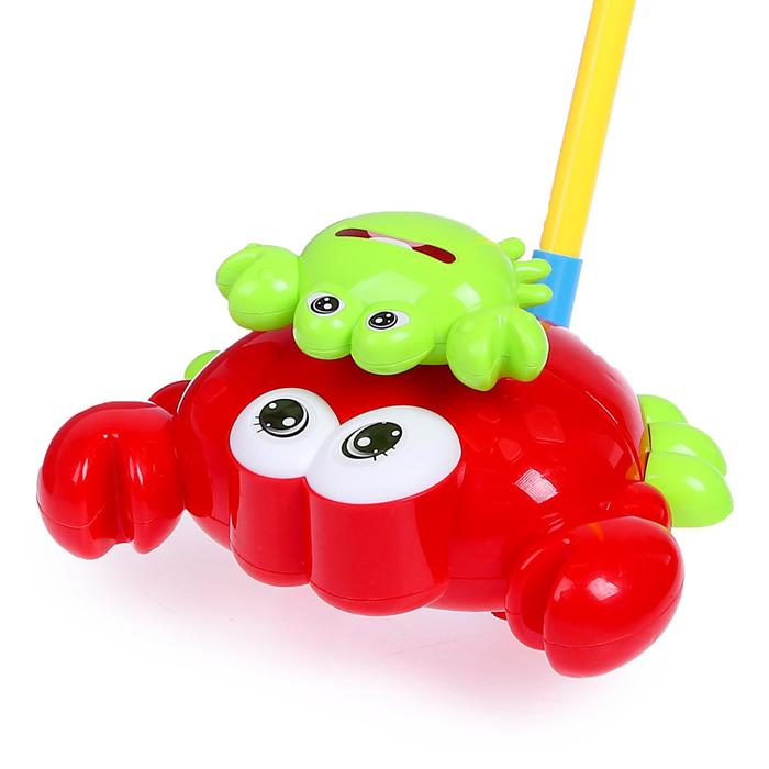 Каталка на палочке «Крабики», цвета МИКС
Каталка на палочке «Крабики», цвета МИКС