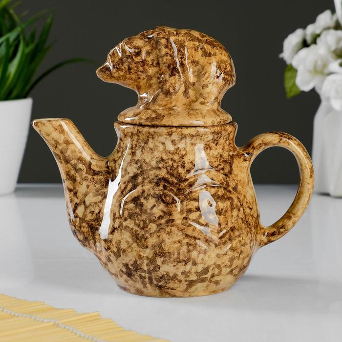 Чайник с крышкой "Медведь" 350мл
Чайник с крышкой "Медведь" 350мл