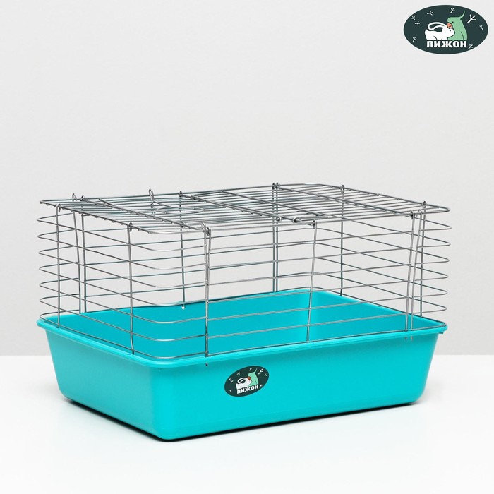 Клетка для морских свинок "Пижон" №15, складная, без наполнения, 43х31х23,5 см, бирюзовая
Клетка для морских свинок "Пижон" №15, складная, без наполнения, 43х31х23,5 см, бирюзовая