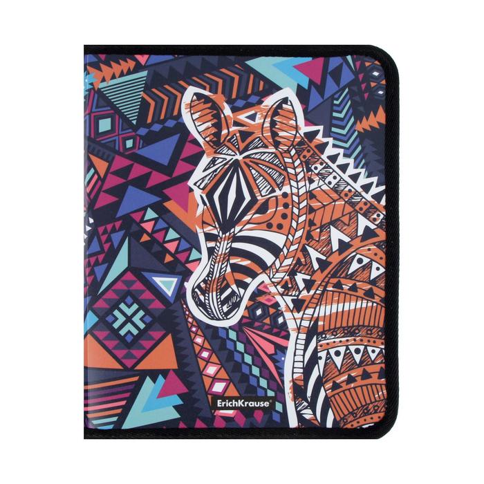 Папка для тетрадей А5+ ErichKrause Ethno Zebra, 550 мкм, пластиковая, на молнии
Папка для тетрадей А5+ ErichKrause Ethno Zebra, 550 мкм, пластиковая, на молнии