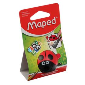 Точилка игрушка 1 отверстие с контейнером Maped CROC CROC EASY в виде божьей коровки бл
Точилка игрушка 1 отверстие с контейнером Maped CROC CROC EASY в виде божьей коровки бл