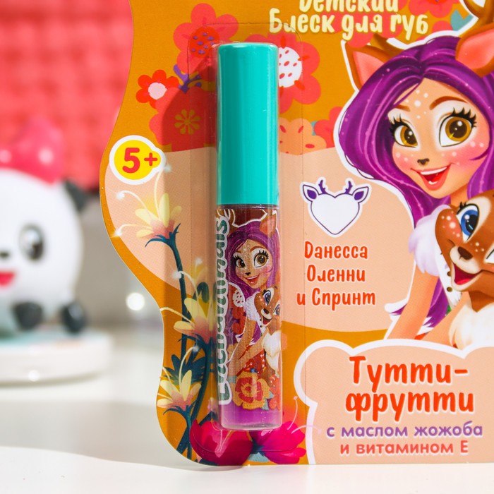 Детский блеск для губ Enchantimals Данесса Олени и Спринт «Тутти-фрутти», 5 мл, , шт
Детский блеск для губ Enchantimals Данесса Олени и Спринт «Тутти-фрутти», 5 мл, , шт