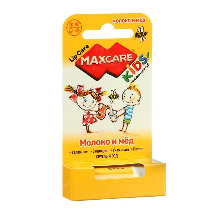 Детский бальзам для губ MAXCARE KIDS "Молоко и мед",
Детский бальзам для губ MAXCARE KIDS "Молоко и мед",