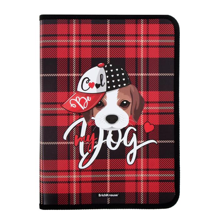 Папка для тетрадей А4 ErichKrause "Cute Dog", пластиковая, на молнии
Папка для тетрадей А4 ErichKrause "Cute Dog", пластиковая, на молнии