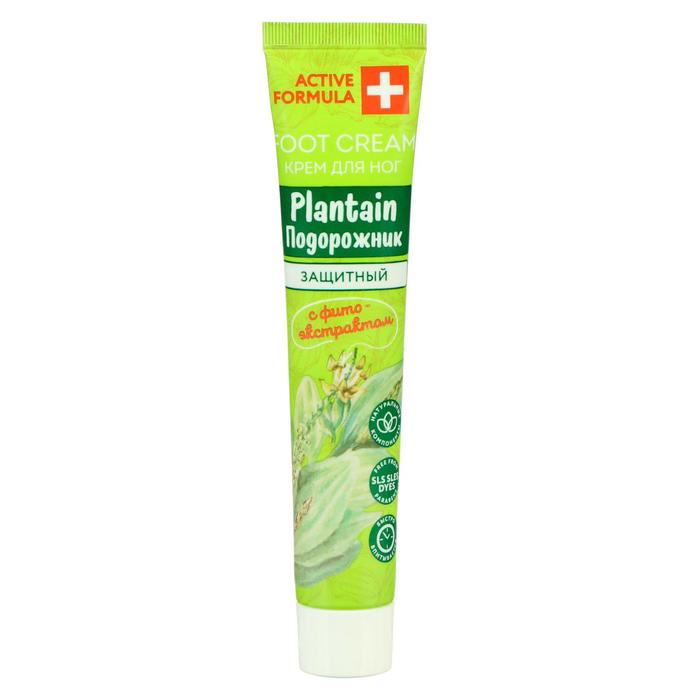 Крем для ног Active Formula подорожник, защитный, 44 мл
Крем для ног Active Formula подорожник, защитный, 44 мл