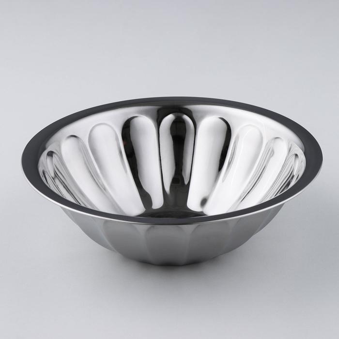 Миска из нержавеющей стали, d=24 см, h=7 см
Миска из нержавеющей стали, d=24 см, h=7 см