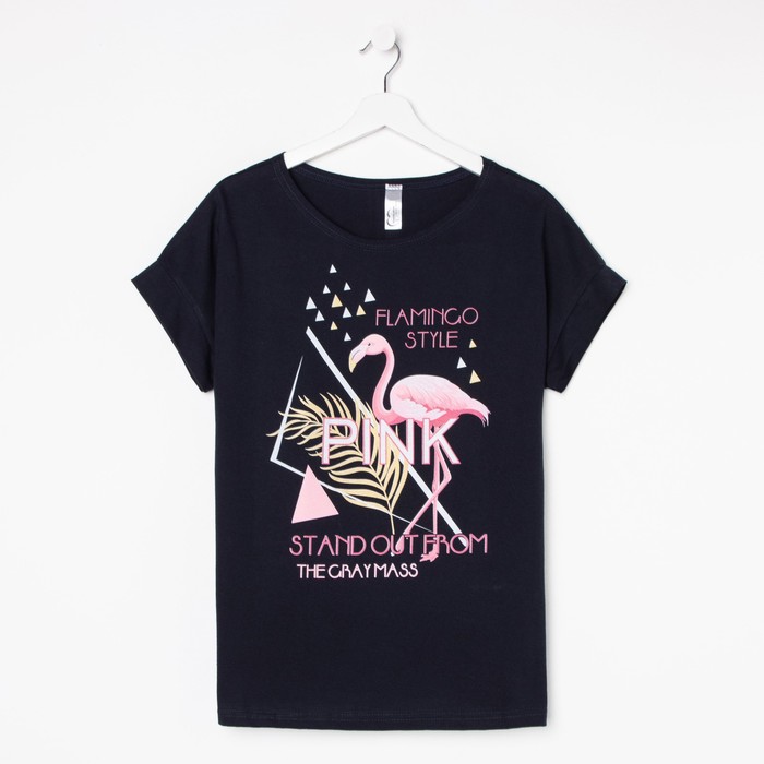 Футболка женская «Романтика», цвет тёмно-синий, размер 54
Футболка женская «Романтика», цвет тёмно-синий, размер 54