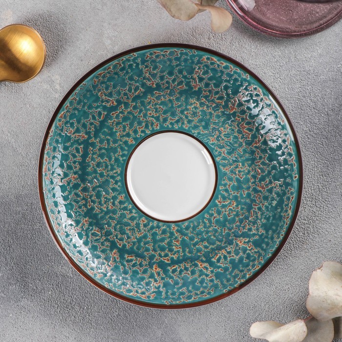 Блюдце Splash, d=14 см, цвет зелёный
Блюдце Splash, d=14 см, цвет зелёный