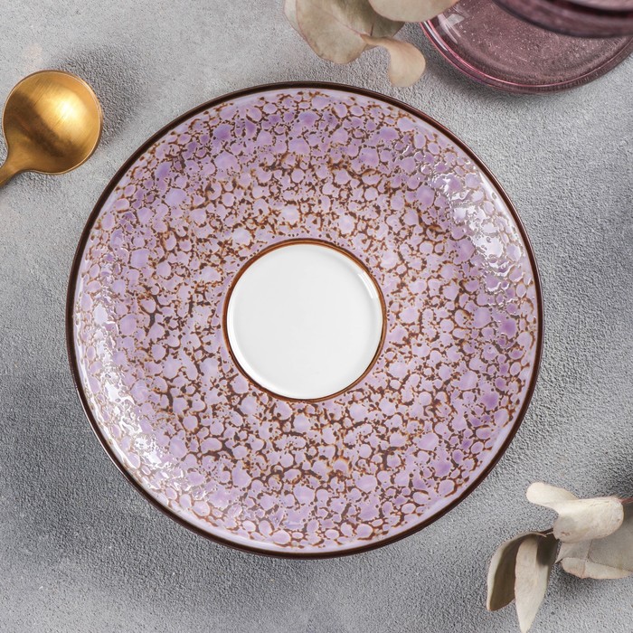 Блюдце Splash, d=14 см, цвет сиреневый
Блюдце Splash, d=14 см, цвет сиреневый