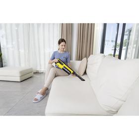 Пылесос Karcher VC 4s Cordless, вертикальный, беспроводной, 220 Вт, чёрно-жёлтый 67079
Пылесос Karcher VC 4s Cordless, вертикальный, беспроводной, 220 Вт, чёрно-жёлтый 67079