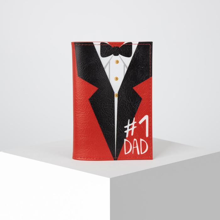 Обложка для паспорта, цвет красный, «№1 Dad»
Обложка для паспорта, цвет красный, «№1 Dad»