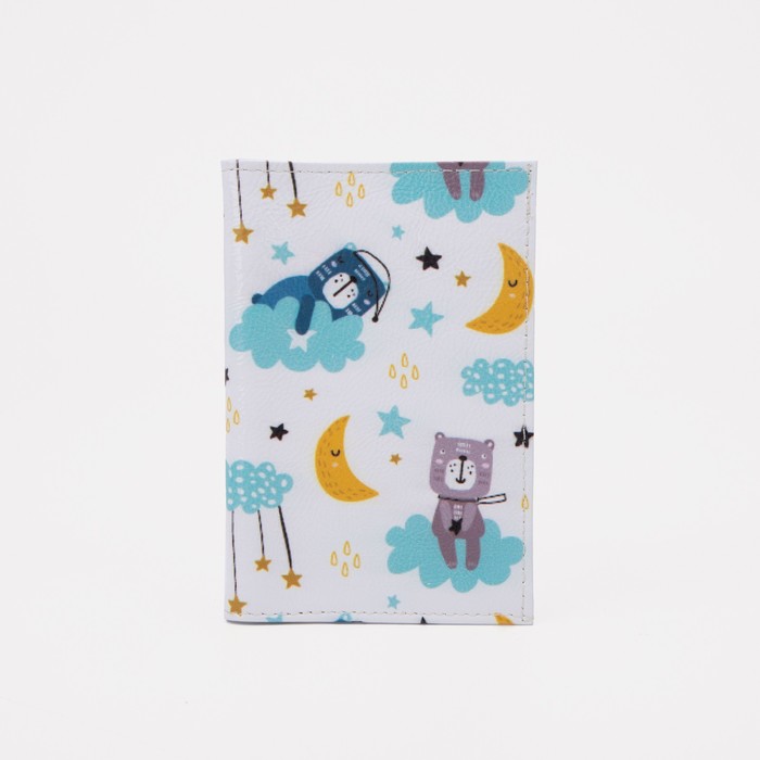 Обложка для паспорта, цвет белый, «Мишка на облаке»
Обложка для паспорта, цвет белый, «Мишка на облаке»