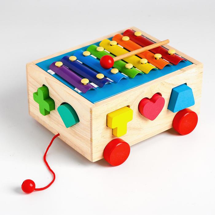 Логический центр на колёсиках «Сказка» 3в1 (каталка+сортер+металлофон) 19,5×20×14,5 см
Логический центр на колёсиках «Сказка» 3в1 (каталка+сортер+металлофон) 19,5×20×14,5 см