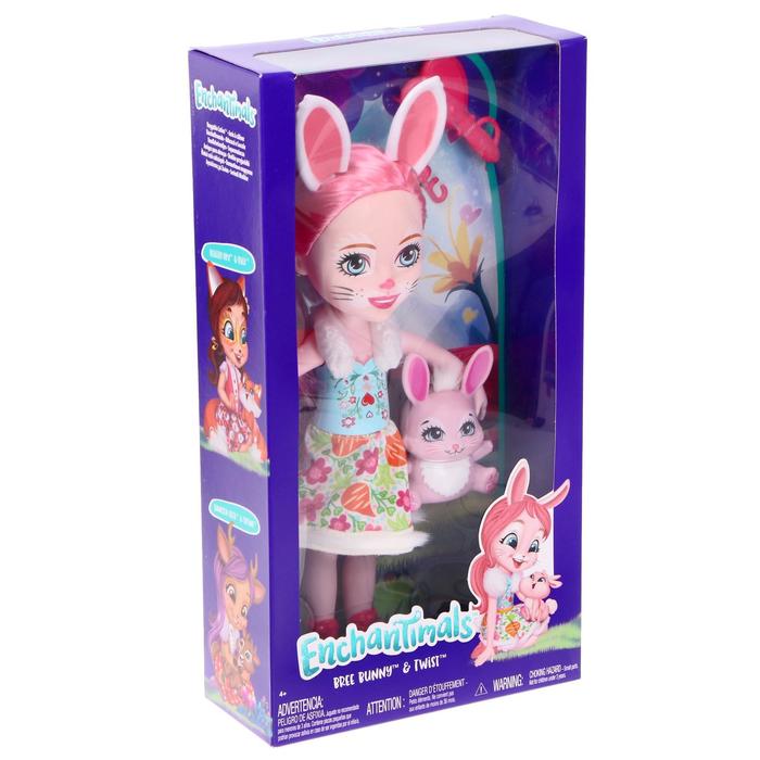 Кукла «Энчантималс», большая, с любимой зверюшкой
Кукла «Энчантималс», большая, с любимой зверюшкой