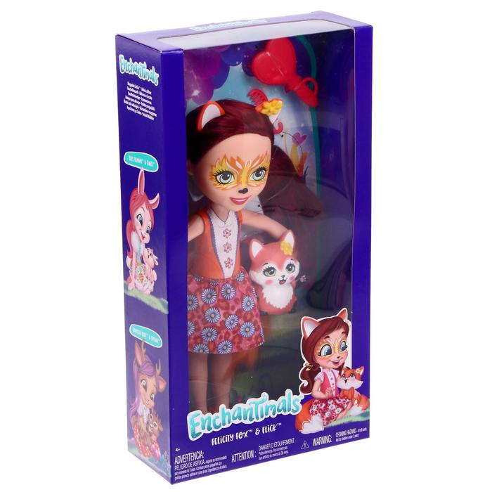 Кукла «Энчантималс», большая, с любимой зверюшкой
Кукла «Энчантималс», большая, с любимой зверюшкой