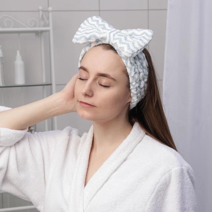 Повязка для умывания «Волна», цвет МИКС
Повязка для умывания «Волна», цвет МИКС