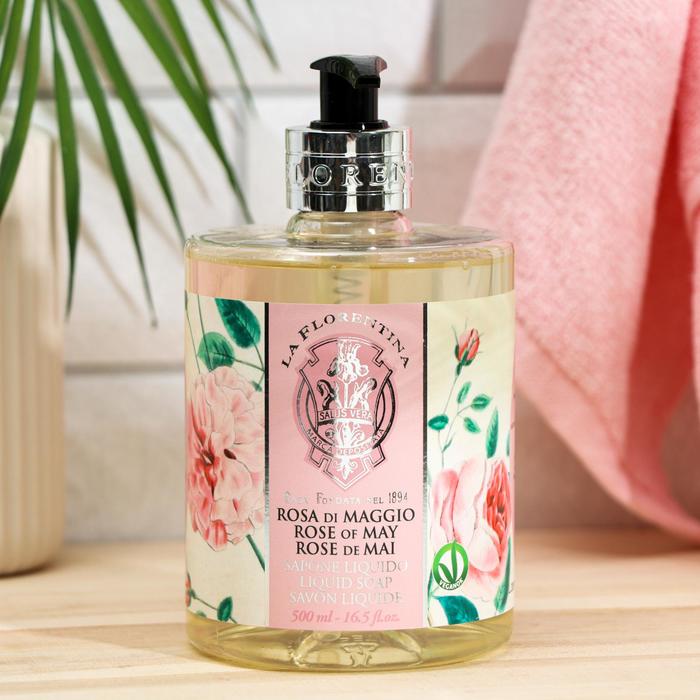 Жидкое мыло La Florentina Rose of May / Майская роза 500 мл
Жидкое мыло La Florentina Rose of May / Майская роза 500 мл