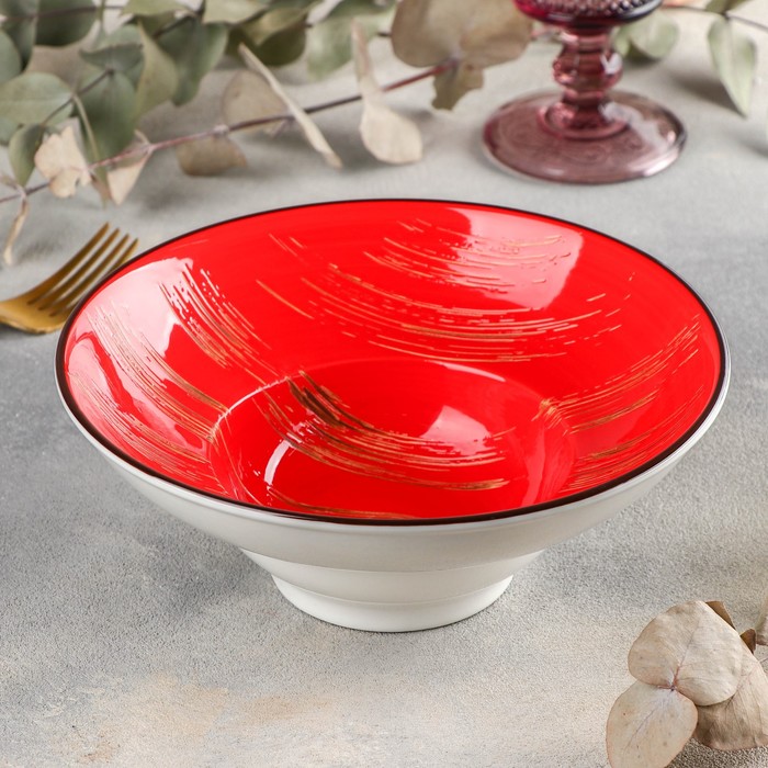 Тарелка для пасты Scratch, 800 мл, d=19,5 см, цвет красный
Тарелка для пасты Scratch, 800 мл, d=19,5 см, цвет красный