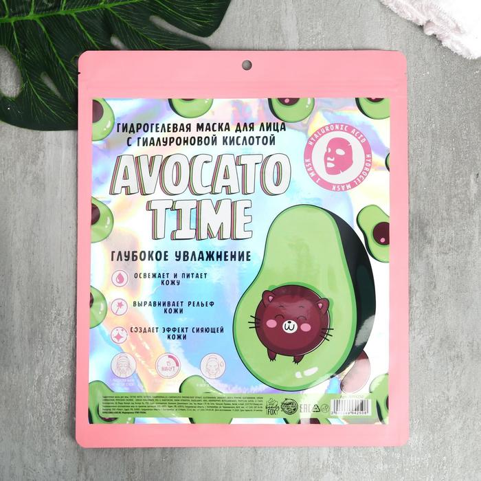 Гидрогелевая маска AVOKATO time, с гиалуроновой кислотой
Гидрогелевая маска AVOKATO time, с гиалуроновой кислотой