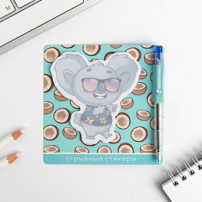 Блок с липким краем и ручка «Коала», 14 х 10,5 см
Блок с липким краем и ручка «Коала», 14 х 10,5 см