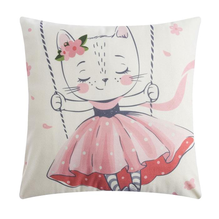Чехол на подушку Этель "Кошечка" 40 х 40 см, 100% п/э
Чехол на подушку Этель "Кошечка" 40 х 40 см, 100% п/э