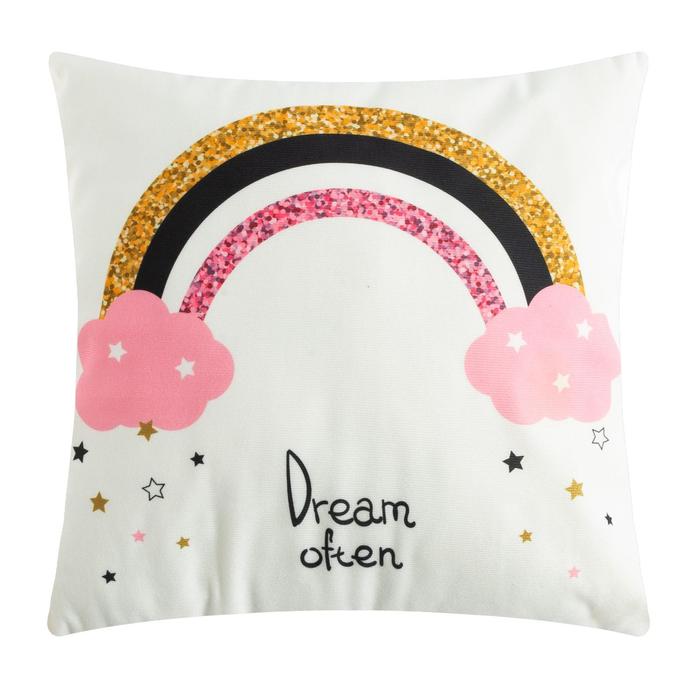 Наволочка декоративная Крошка Я "Dream" 40 х 40 см, 100% п/э
Наволочка декоративная Крошка Я "Dream" 40 х 40 см, 100% п/э