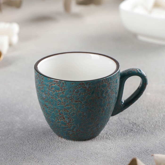 Кофейная чашка фарфоровая Wilmax Splash, 110 мл, цвет зелёный
Кофейная чашка фарфоровая Wilmax Splash, 110 мл, цвет зелёный