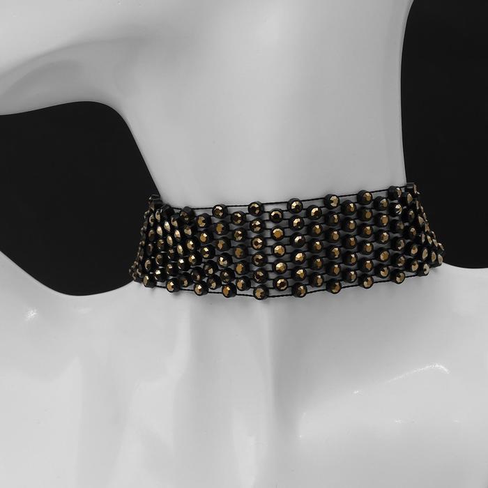 Чокер "Сетка" со стразами, цвет радужно-серый в чёрном ,L=32см
Чокер "Сетка" со стразами, цвет радужно-серый в чёрном ,L=32см