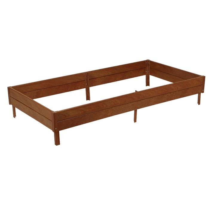 Грядка пластиковая, 600 × 100 × 20 см
Грядка пластиковая, 600 × 100 × 20 см