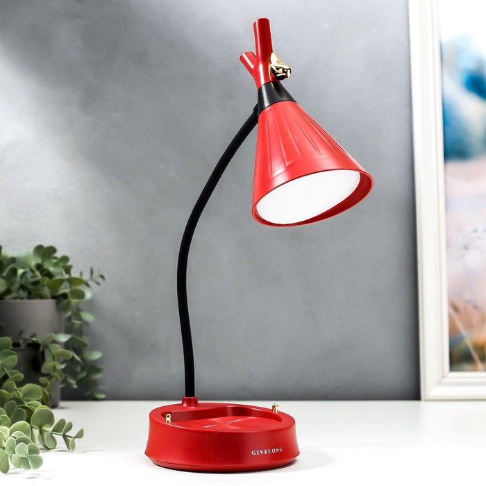 Настольная лампа с диммером 16299/1RD LED 4Вт USB АКБ 3000-6000К красный 12,3х12,3х37 см
Настольная лампа с диммером 16299/1RD LED 4Вт USB АКБ 3000-6000К красный 12,3х12,3х37 см