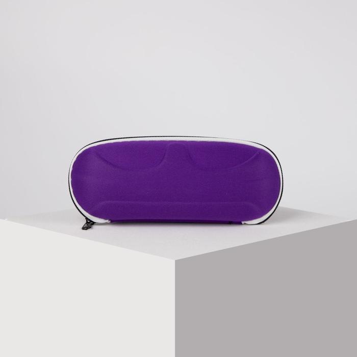 Футляр для очков, 17 × 5 × 7 см, цвет фиолетовый 
Футляр для очков, 17 × 5 × 7 см, цвет фиолетовый