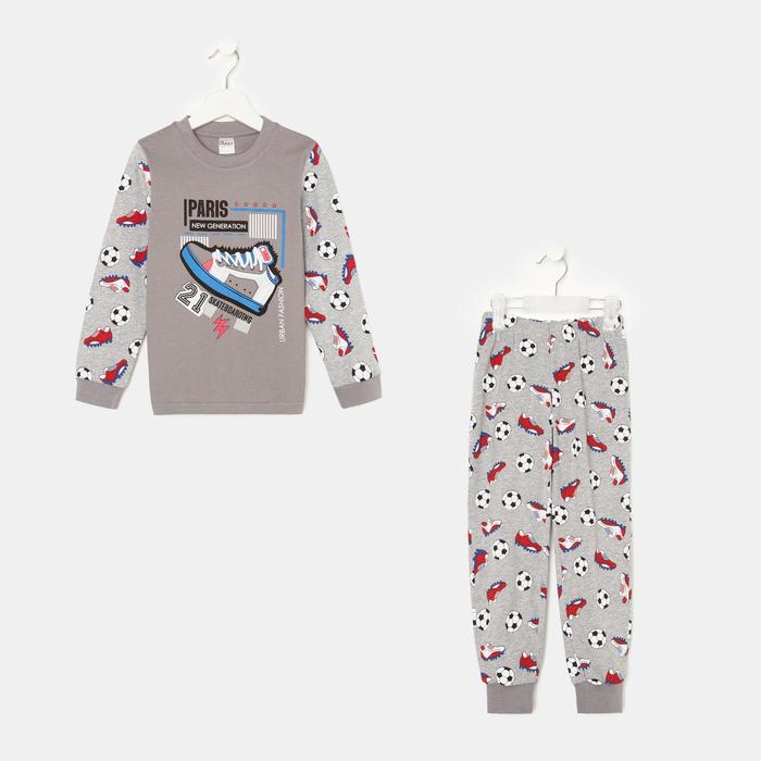 Пижама для мальчика, цвет серый, рост 116 см (6)
Пижама для мальчика, цвет серый, рост 116 см (6)