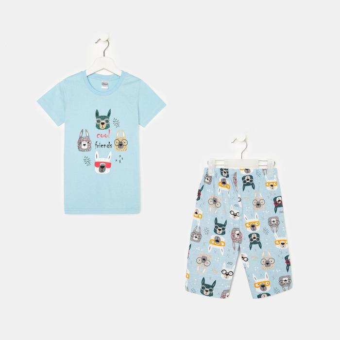 Пижама для мальчика, цвет голубой, рост 104 см (4)
Пижама для мальчика, цвет голубой, рост 104 см (4)