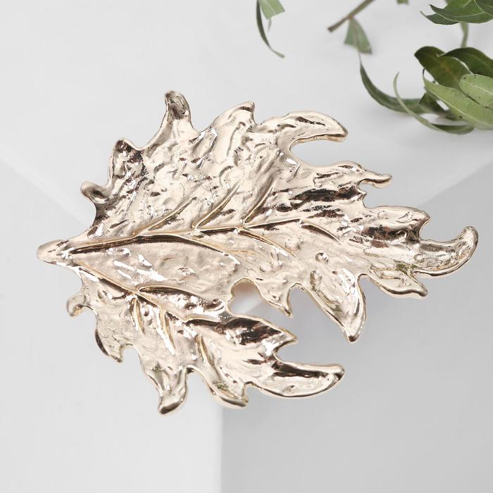 Брошь крупная "Лист", цвет золото
Брошь крупная "Лист", цвет золото