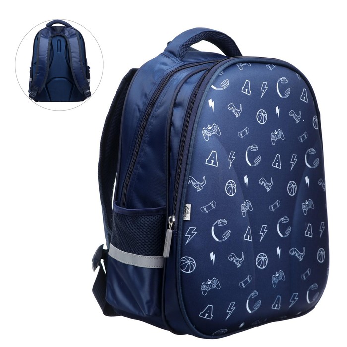 Рюкзак каркасный школьный Calligrata Play, 39 х 30 х 14 см
Рюкзак каркасный школьный Calligrata Play, 39 х 30 х 14 см