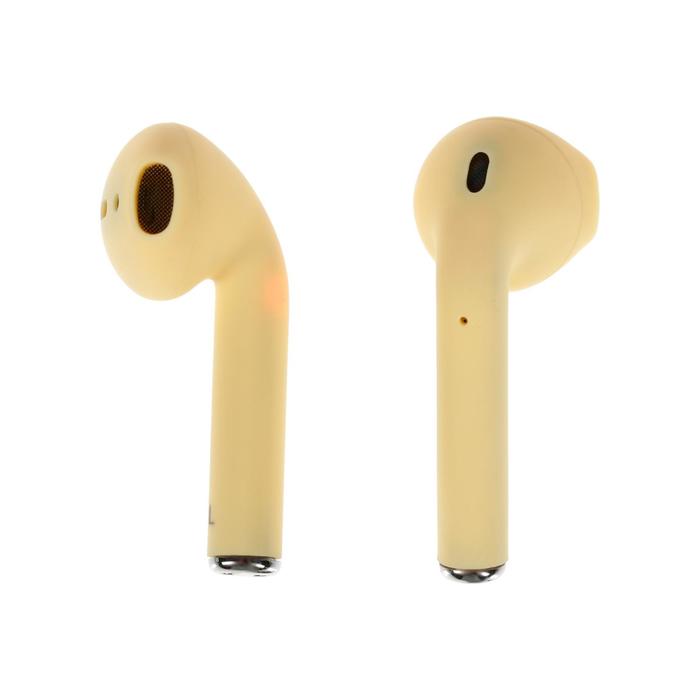 Наушники Hiper TWS AIR SOFT, беспроводные, вкладыши, микрофон, BT 5.0, 100/300 мАч, желтые
Наушники Hiper TWS AIR SOFT, беспроводные, вкладыши, микрофон, BT 5.0, 100/300 мАч, желтые