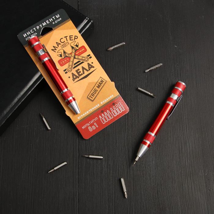 Набор бит в ручке "Мастер своего дела", 7 шт
Набор бит в ручке "Мастер своего дела", 7 шт