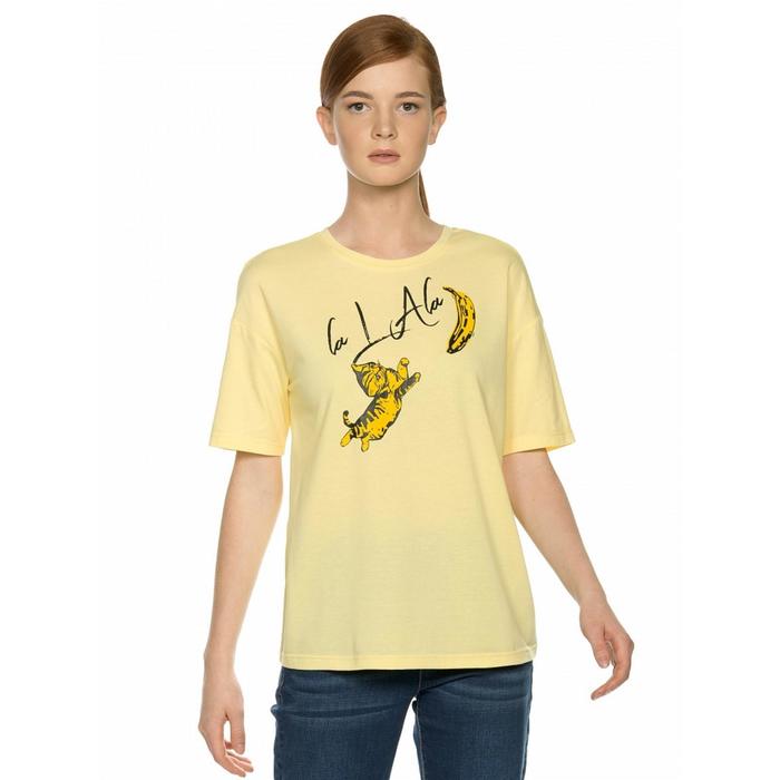 фото Футболка женская, размер xxs, цвет жёлтый pelican