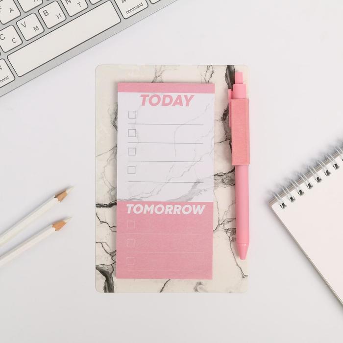 Стикеры с липким слоем и ручка "Today"
Стикеры с липким слоем и ручка "Today"